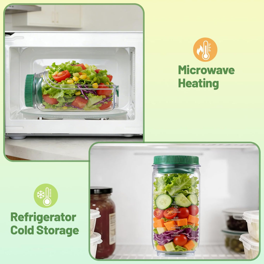 LayerFresh Salad Jar